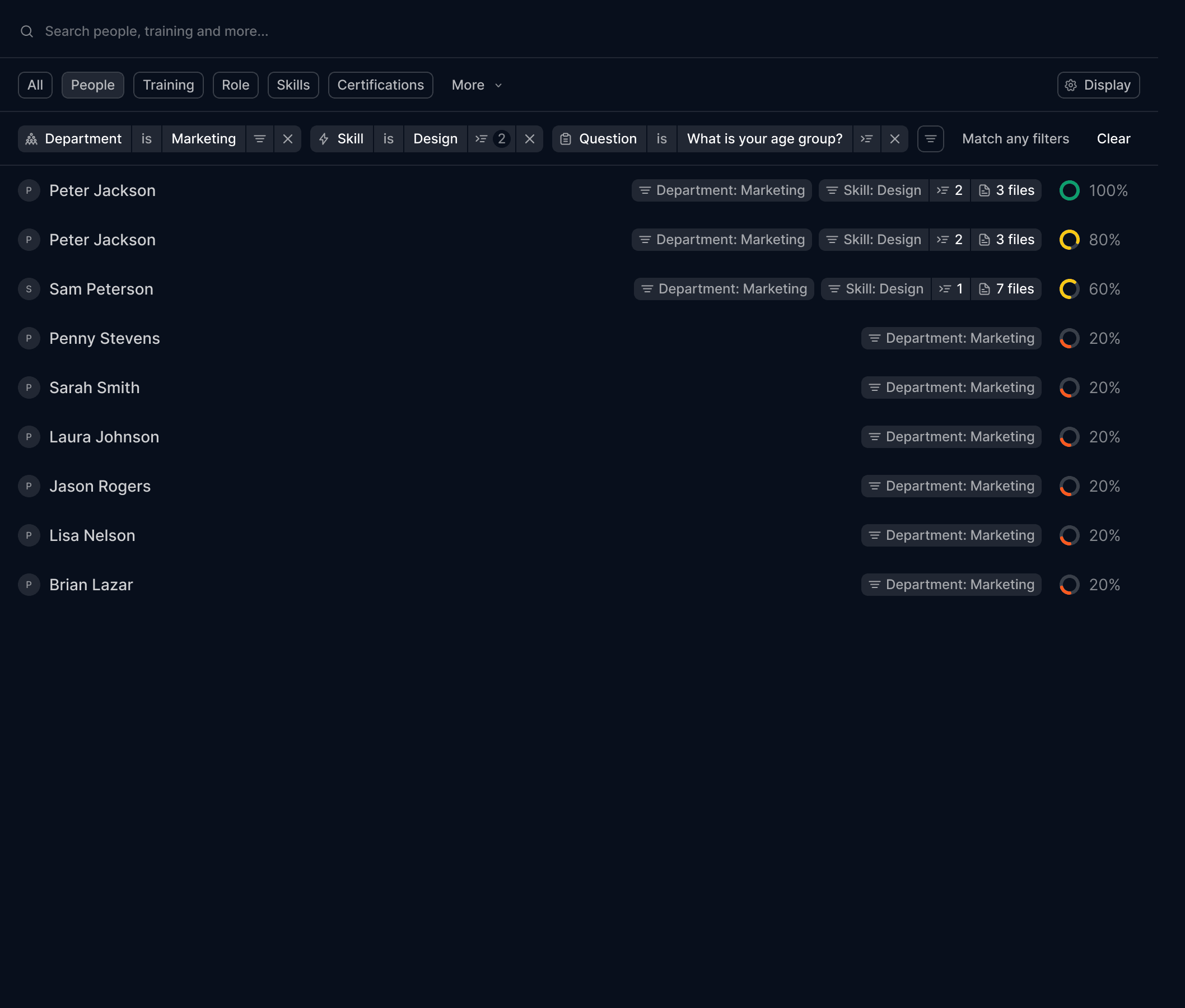Internal Talent Search