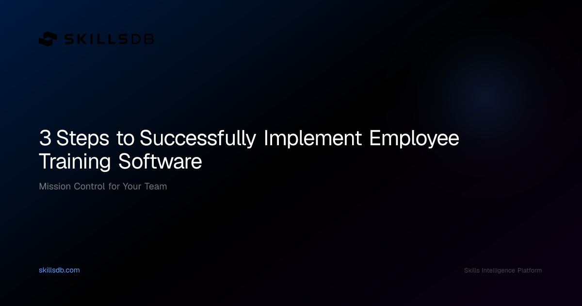 How to Implement Employee Training Software Successfully